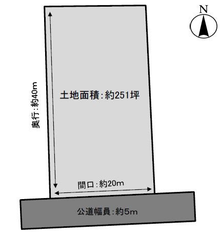 津島市杁前町2丁目の事業用地